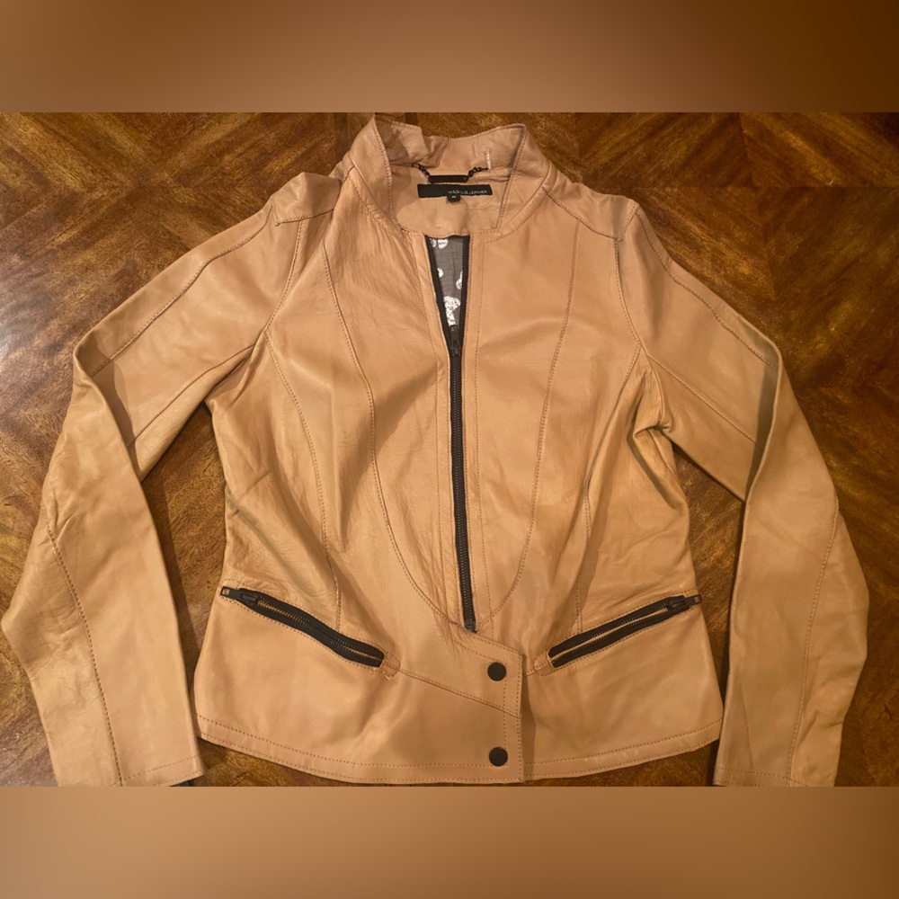 Tan Leather Jacket Wilson leather